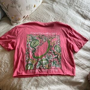 Southern Fried Cotton SoFriCo Crop Tee Size M